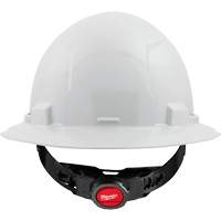 Full Brim Hardhat with 4-Point Suspension System, Ratchet Suspension, ANSI Type I/CSA Type 1 Meunier Outillage Industriel