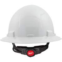 Full Brim Hardhat with 6-Point Suspension System, Ratchet Suspension, ANSI Type I/CSA Type 1 Meunier Outillage Industriel