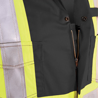 7702BK Combinaison ignifuge et r&eacute;sistant &agrave; l'arc &eacute;lectrique 88/12 FR-Tech, Taille 36, Noir, 9,7 cal/cm² Meunier Outillage Industriel