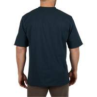 Heavy-Duty Pocket T-Shirt, Men's, Small, Blue Meunier Outillage Industriel