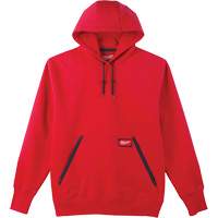 Chandail &agrave; capuchon lourd, Hommes, Petit, Rouge Meunier Outillage Industriel
