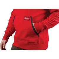 Chandail &agrave; capuchon lourd, Hommes, Petit, Rouge Meunier Outillage Industriel