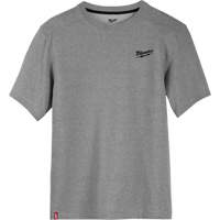 T-shirt de travail hybride, Hommes, Petit, Gris Meunier Outillage Industriel