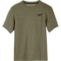 T-shirt de travail hybride, Hommes, Petit, Vert Meunier Outillage Industriel