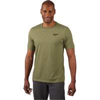 T-shirt de travail hybride, Hommes, Petit, Vert Meunier Outillage Industriel
