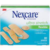 Nexcare™ Ultra Stretch Bandages, Assorted, Plastic, Non-Sterile SGZ367 | Meunier Outillage Industriel