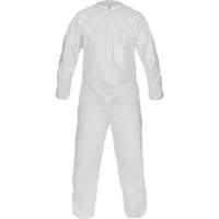CleanMax&reg; Clean Manufactured Non-Sterile Coverall, Medium, White, Microporous Meunier Outillage Industriel
