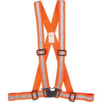 Traffic Harness, High Visibility Orange, Silver Reflective Colour, Large SGZ623 | Meunier Outillage Industriel