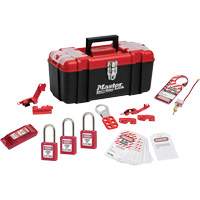 Standard Lockout Kit with Zenex™ Thermoplastic Locks, Electrical Kit, 14 Components SGZ652 | Meunier Outillage Industriel