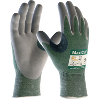 ATG MaxiCut&reg; Engineered Yarn Cut Resistant Gloves, Size Large, 15 Gauge, Nitrile Coated, Engineered Yarn Shell, ASTM ANSI Level A2/EN 388 Level 3/EN 388 Level B Meunier Outillage Industriel
