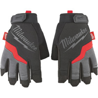 Gants sans doigts performants, Paume Synth&eacute;tique, Taille Petit Meunier Outillage Industriel
