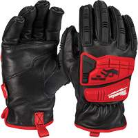 Gants en peau de ch&egrave;vre Impact, Petit, Paume en Cuir fleur Meunier Outillage Industriel