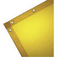 Welding Curtain, 72" x 96", High Transparency, Yellow SHA425 | Meunier Outillage Industriel