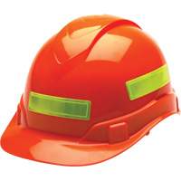 Lime-Green Reflective Hardhat Stickers Meunier Outillage Industriel