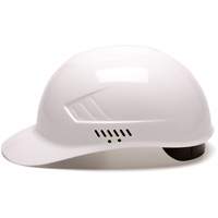 Casquette antichocs Ridgeline, Suspension &agrave; douille, Blanc Meunier Outillage Industriel