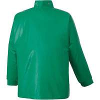 J43 380 Manteau CA-43 ignifuge et r&eacute;sistant aux produits chimiques et aux acides, Petit, Vert Meunier Outillage Industriel