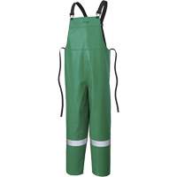 CA-43<sup>®</sup> FR Chemical- & Acid-Resistant Safety Bib Pants, Small, Green SHB227 | Meunier Outillage Industriel