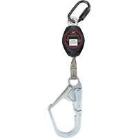 Dynamic Large Snap Hook Self-Retracting Lifeline, 7', Polyester, Swivel Meunier Outillage Industriel