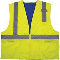 Chill-Its 6668 Safety Cooling Vest, Small, High Visibility Lime-Yellow SHB413 | Meunier Outillage Industriel