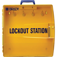 Ready Access Lockout Station, None Padlocks, 40 Padlock Capacity, Padlocks Not Included SHB869 | Meunier Outillage Industriel