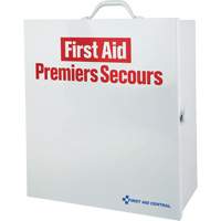 Armoire pour premiers soins SmartCompliance, R&eacute;pond &agrave; la norme CSA Z1220-17 type 3 environnements &agrave; haut risque, Petit (2-25 travailleurs) Meunier Outillage Industriel