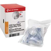 SmartCompliance<sup>®</sup> Refill CPR Faceshield with One-Way Valve, Single Use Faceshield, Class 2 SHC034 | Meunier Outillage Industriel