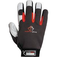 Clutch Gear<sup>®</sup> Thinsulate™ Mechanic's Gloves, Grain Goatskin/Split Leather Palm, Size Small/7 SHC295 | Meunier Outillage Industriel