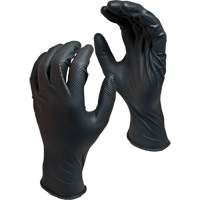 Gants jetables biod&eacute;gradables Green Monkey, Petit, Nitrile, 8 mils, Sans poudre, Noir Meunier Outillage Industriel