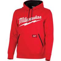 Midweight Pullover Hoodie with Milwaukee<sup>®</sup> Logo, Men's, Small, Red SHC483 | Meunier Outillage Industriel