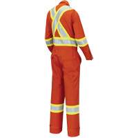 7702W Combinaison FR-Tech ignifuge/contre les arcs pour femme, Taille T-petit, Orange haute visibilit&eacute;, 10 cal/cm² Meunier Outillage Industriel