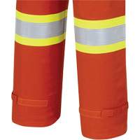 7702W Combinaison FR-Tech ignifuge/contre les arcs pour femme, Taille T-petit, Orange haute visibilit&eacute;, 10 cal/cm² Meunier Outillage Industriel