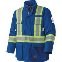 5523 Manteau de s&eacute;curit&eacute; ignifuge, Petit, Bleu royal, 58 cal/cm² Meunier Outillage Industriel