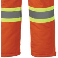 5534A Flame-Resistant Quilted Safety Overalls, Small, Orange Meunier Outillage Industriel