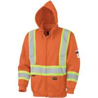 Flame-Resistant Zip-Style Safety Hoodie SHE303 | Meunier Outillage Industriel