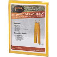 Storm Master<sup>®</sup> Bib Pants, Medium, Polyester/PVC, Yellow SHE397 | Meunier Outillage Industriel