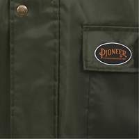 Nailhead Ripstop Tree Planter Hooded Jacket, Polyester/PVC, X-Small, Green SHE437 | Meunier Outillage Industriel