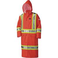 5896 Manteau long imperm&eacute;able et ignifuge, Petit, Orange haute visibilit&eacute; Meunier Outillage Industriel