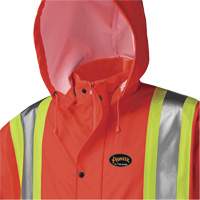 5896 Manteau long imperm&eacute;able et ignifuge, Petit, Orange haute visibilit&eacute; Meunier Outillage Industriel