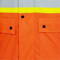 5892PKT High-Visibility FR Waterproof Safety Jacket, X-Small, High Visibility Orange Meunier Outillage Industriel