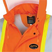 5892PKT High-Visibility FR Waterproof Safety Jacket, X-Small, High Visibility Orange Meunier Outillage Industriel