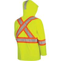 5881 FR/Arc-Rated Waterproof Rain Jacket, X-Small, High Visibility Yellow, 10 cal/cm² Meunier Outillage Industriel