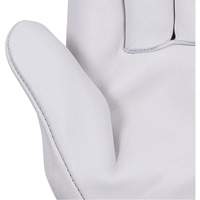 535G Gants de chauffeur beige, Petit, Paume en Cuir fleur de vache Meunier Outillage Industriel