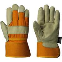 632 Gants d'appareilleur isol&eacute;s, Taille unique, Paume en Cuir fleur de vache, Doublure en Boa Meunier Outillage Industriel
