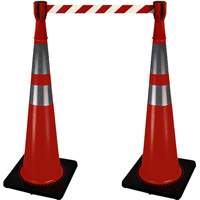 Traffic Cone Topper with 10' Barricade Tape SHE786 | Meunier Outillage Industriel