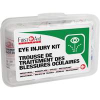 Eye Injury Kit, Plastic Box SHE882 | Meunier Outillage Industriel