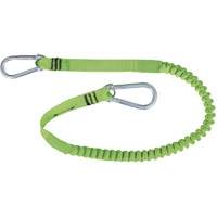 Slim Line Tool Tether Harness Lanyard, Fixed Length, Dual Carabiner SHE945 | Meunier Outillage Industriel