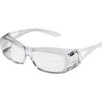 X350 OTG Safety Glasses, Clear Lens, Anti-Scratch Coating, ANSI Z87+/CSA Z94.3 SHE984 | Meunier Outillage Industriel