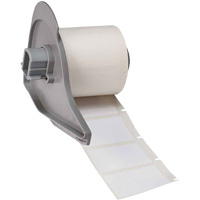 Harsh Environment Multi-Purpose Labels, Polyester, 1.5" L x 1" H, White SHF071 | Meunier Outillage Industriel
