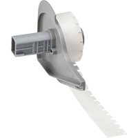 Harsh Environment Multi-Purpose Labels, Polyester, 0.35" L x 0.2" H, Black on Clear Meunier Outillage Industriel