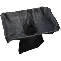 Bac de r&eacute;tention carr&eacute; Ultra-Drain Guard avec orifice de trop-plein, Huile & s&eacute;diments, 16" - 28" lo x 20" - 36" la Meunier Outillage Industriel